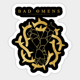 BAD OMENS Sticker